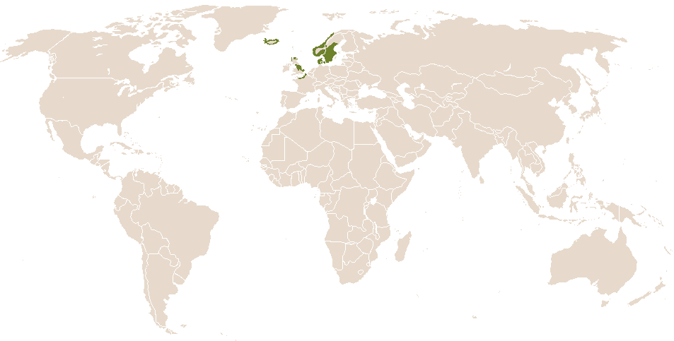 world popularity of Bjartr