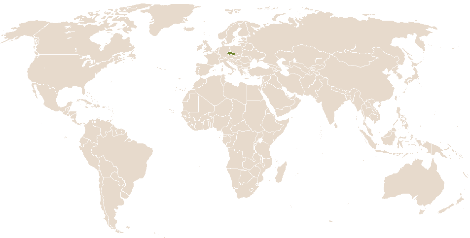 world popularity of Vláďa