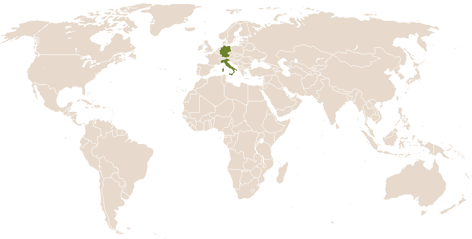 world popularity of Rosmunda