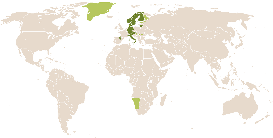 world popularity of Faustina