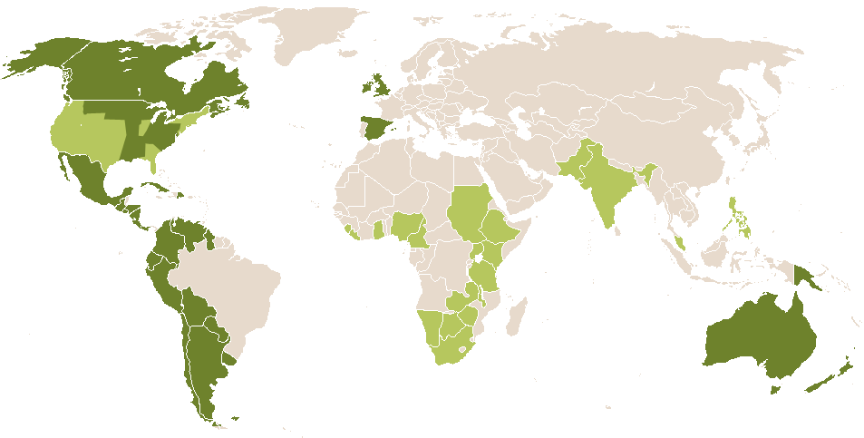 world popularity of Amaya