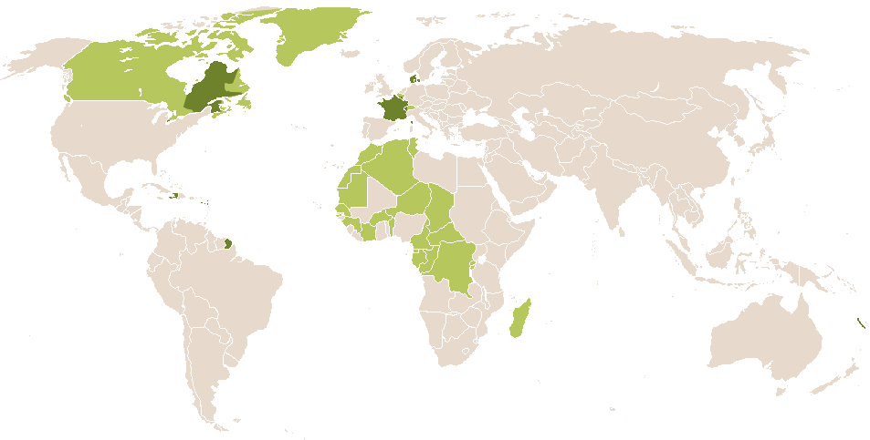 world popularity of Aquilas