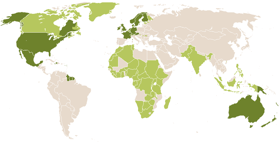 world popularity of Simone