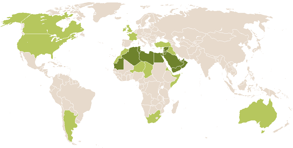 world popularity of Rami