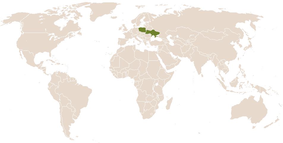 world popularity of Daryna