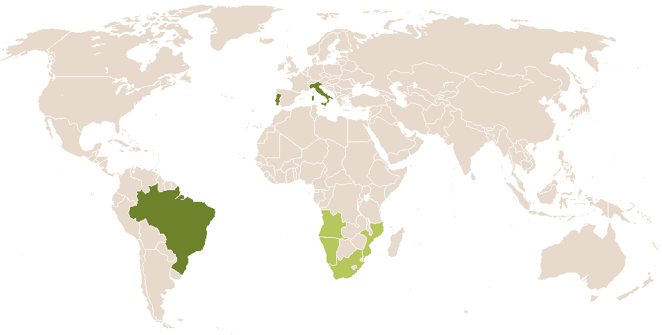 world popularity of Evaldo