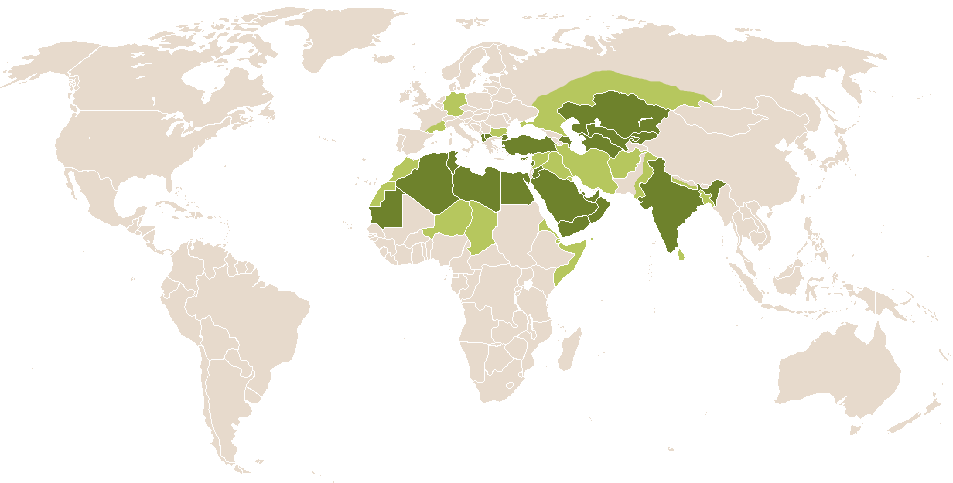 world popularity of Âdil