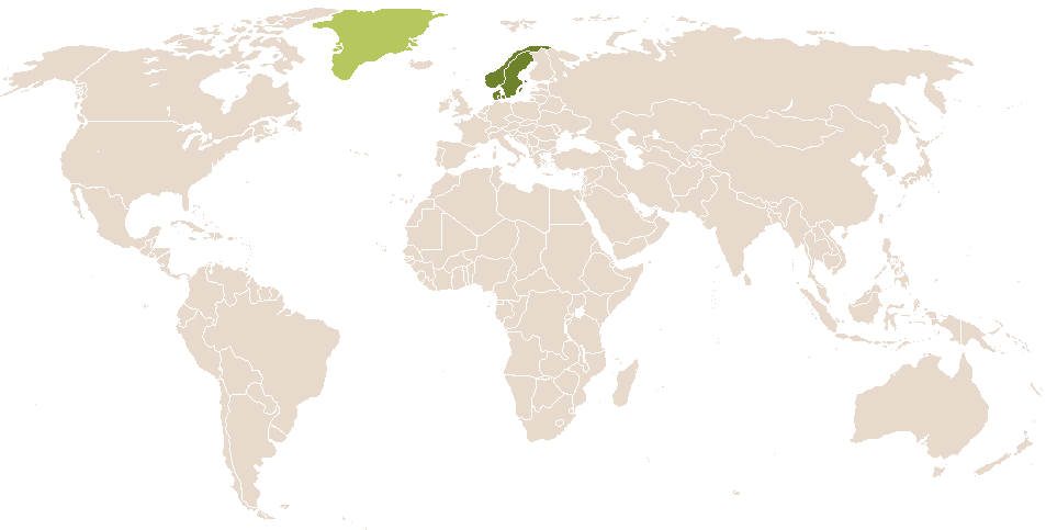 world popularity of Arndis
