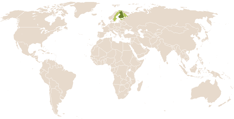 world popularity of Arho