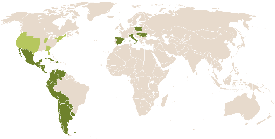 world popularity of Olimpia