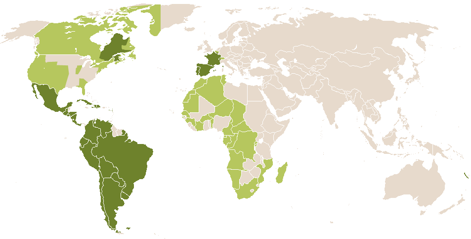 world popularity of Félix