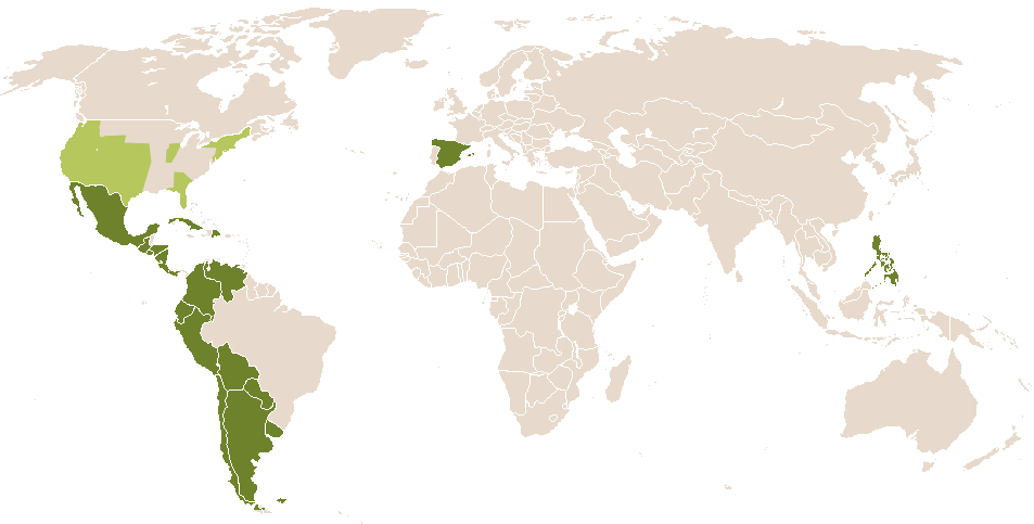 world popularity of Bienvenido