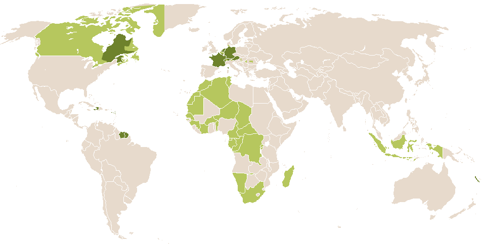 world popularity of Welf