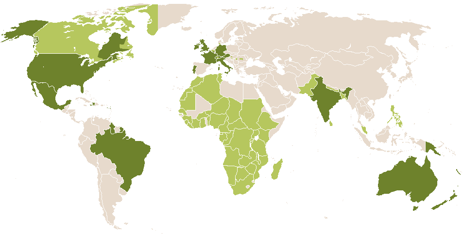 world popularity of Varuna