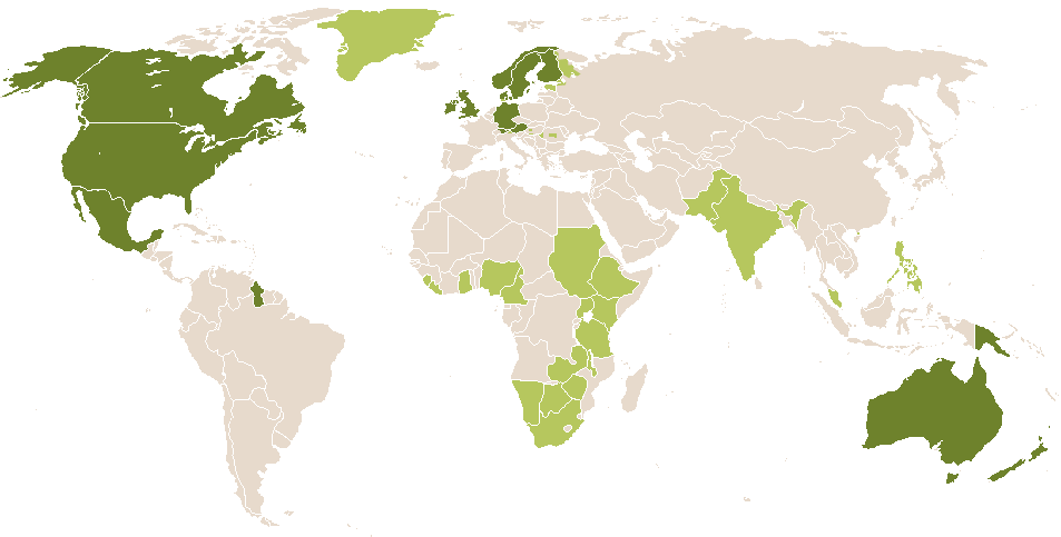 world popularity of Sigismund