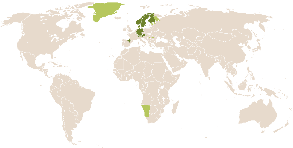 world popularity of Milian