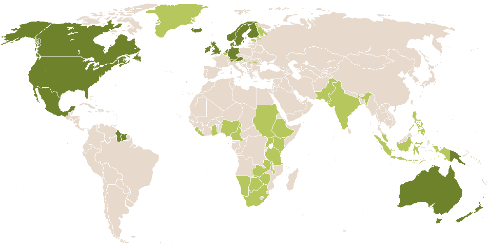 world popularity of Elly