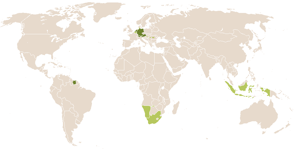 world popularity of Amalberga