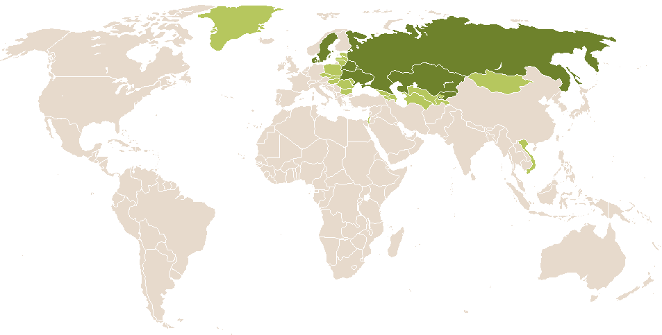 world popularity of Nenya