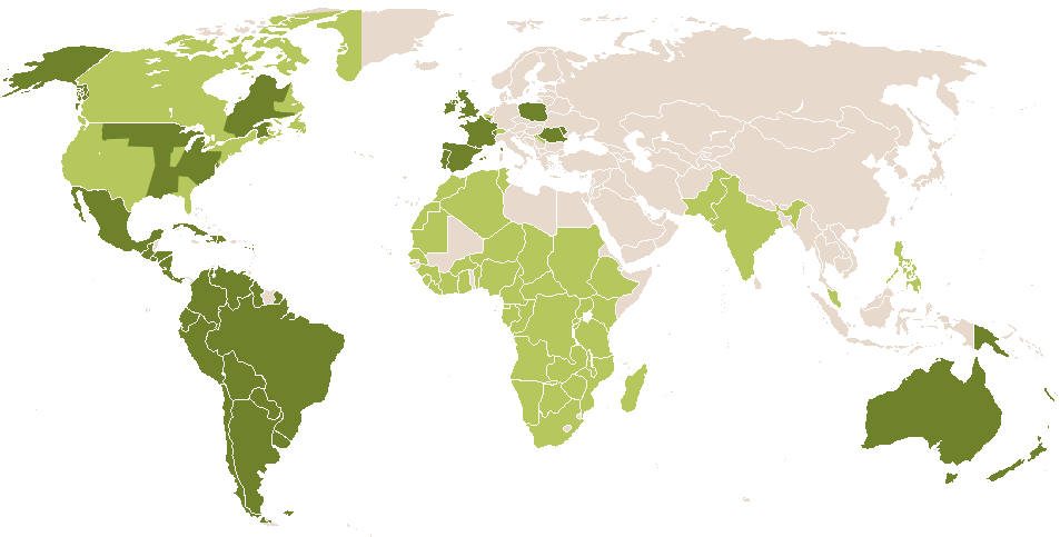 world popularity of Arion