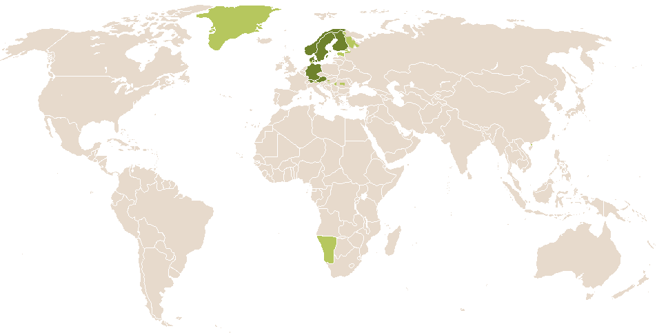 world popularity of Rosamunde