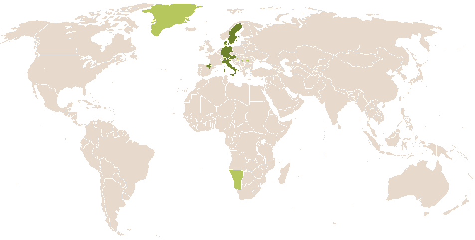 world popularity of Felizia