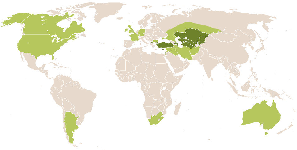 world popularity of Zvulun