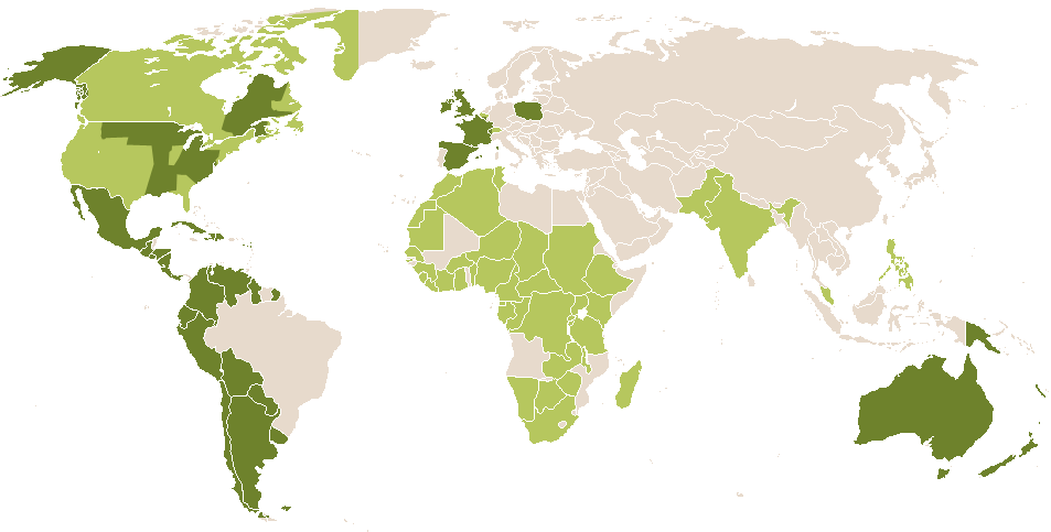 world popularity of Ion