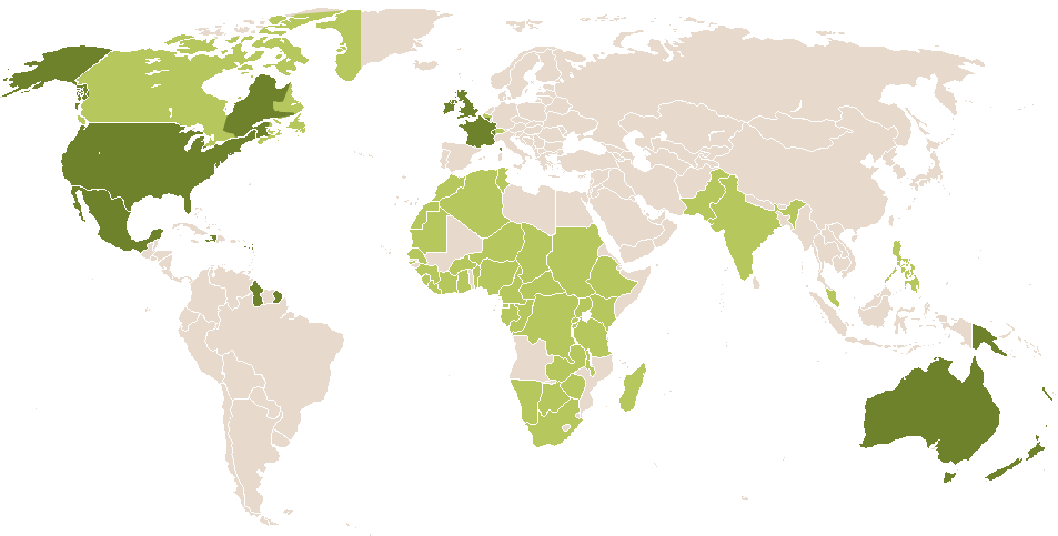 world popularity of Gus